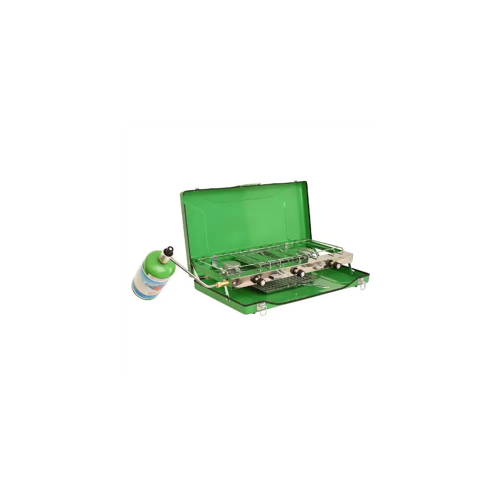 Portable 3 Burner Propane Gas Campi - FLMYSNBBQ-136